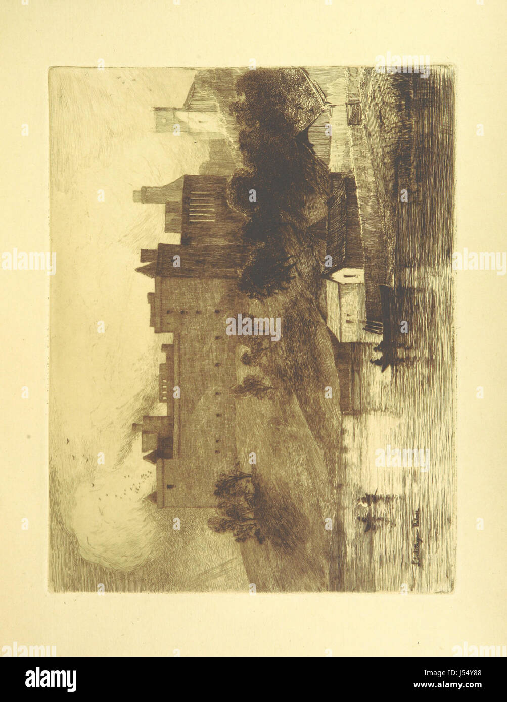 I castelli di Lothians ... Sedici incisioni originali e ventisei riproduzioni da penna e inchiostro con stampa in rilievo descrittivo Foto Stock