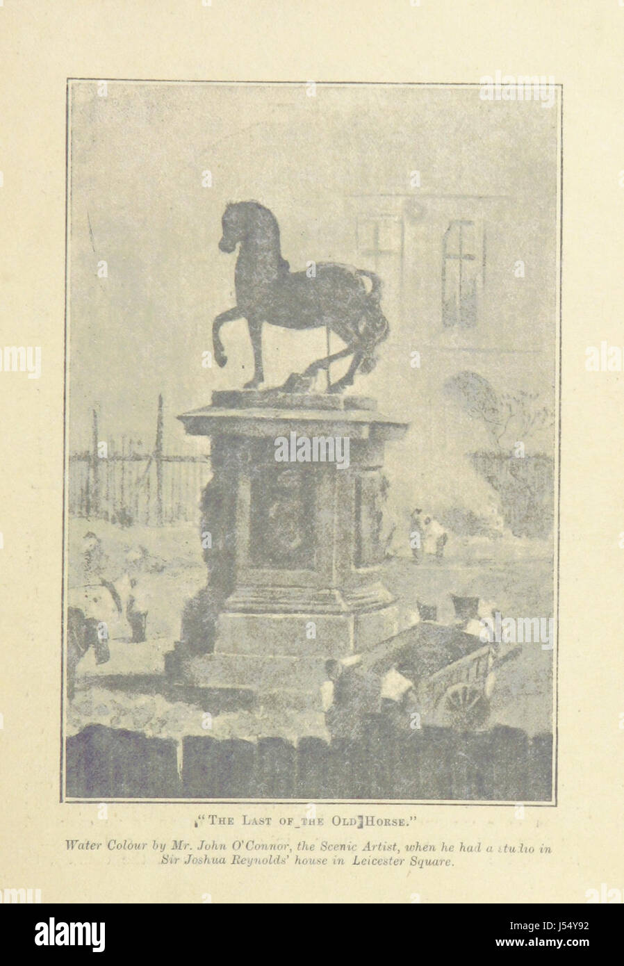 La storia di Leicester Square ... Con ... illustrazioni ... Editor d'arte.-Mons. Charles Alias Foto Stock