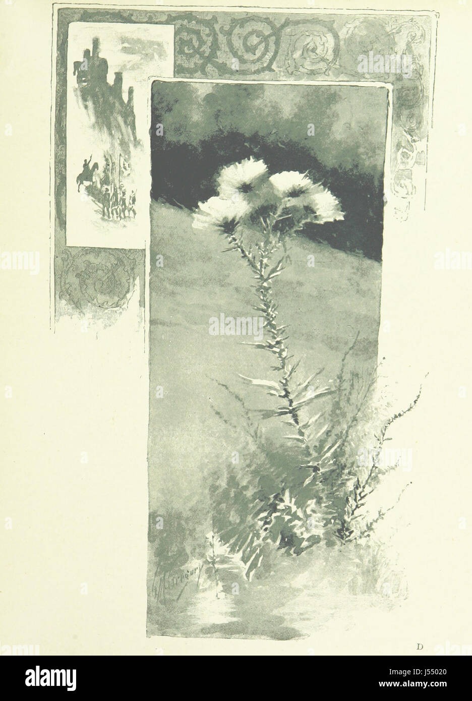 Ballate preferite. Con la musica e le illustrazioni ... Foto Stock