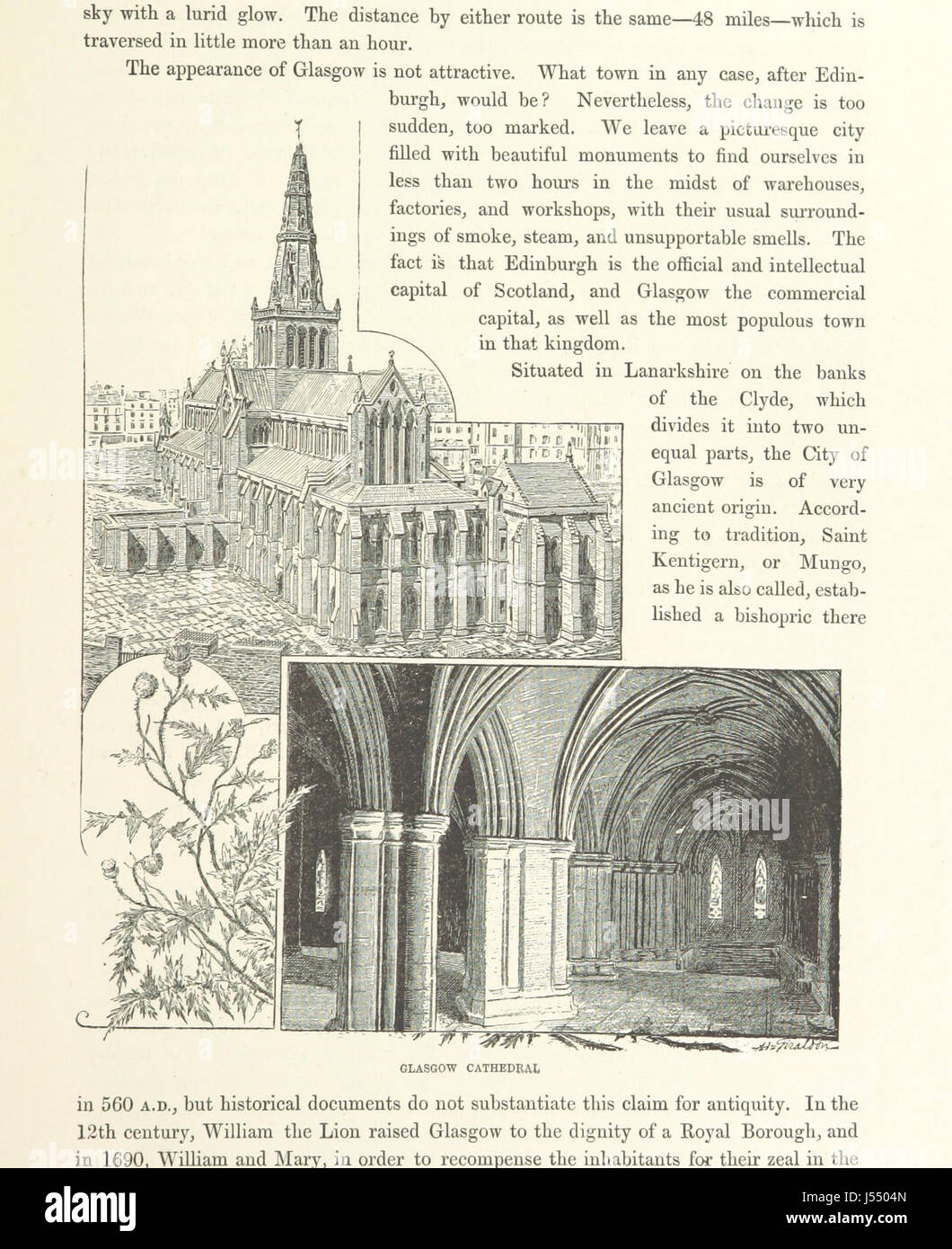 In Scozia e in Irlanda. Un pittoresco sondaggio dei due paesi ... Tradotto da Henry Frith. Con illustrazioni ... Foto Stock