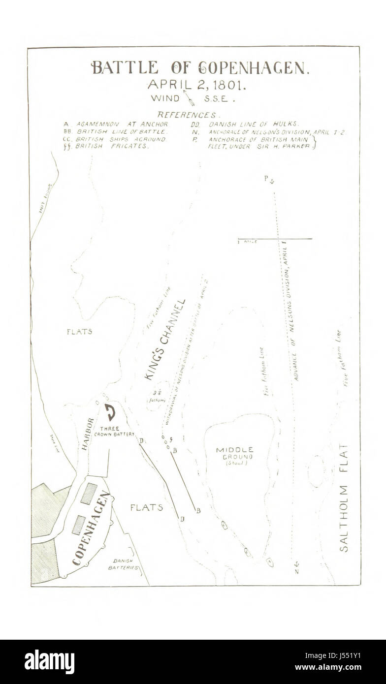 Questa immagine tratta da pagina 69 di "The Influence of Sea Power on the French Revolution and Empire, 1793-1812" illustra le principali strategie navali e gli eventi del periodo rivoluzionario, evidenziando l'importanza strategica della potenza navale nel plasmare la storia francese. Foto Stock