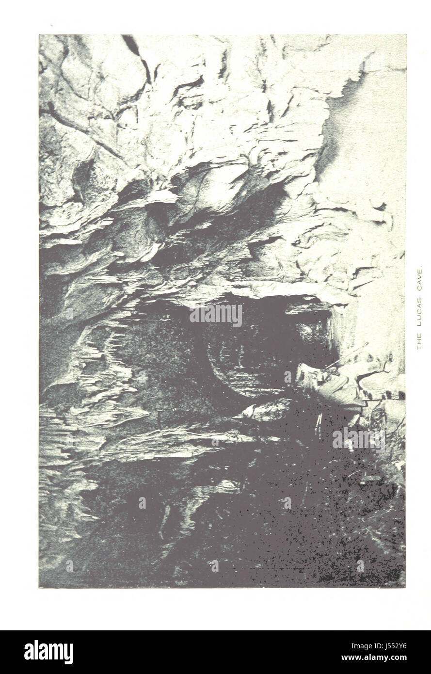 Immagine presa da pagina 70 del 'Caverne di Jenolan: un'escursione in wonderland australiano ... Illustrata con ... le piastre e una mappa" Foto Stock