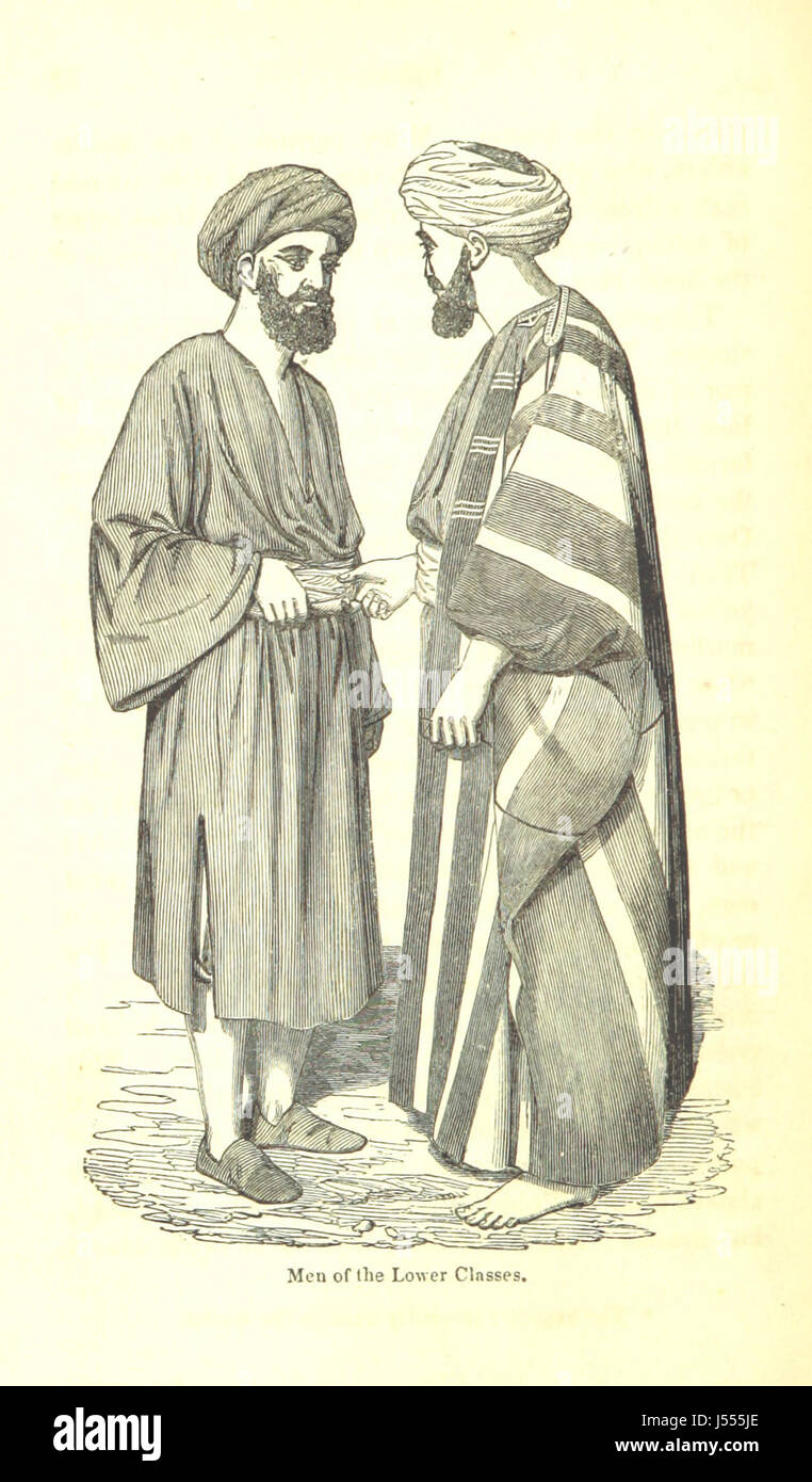 Un conto degli usi e costumi dei moderni egiziani, scritto in Egitto durante gli anni 1833-35, ecc. Da E. W. Lane Foto Stock