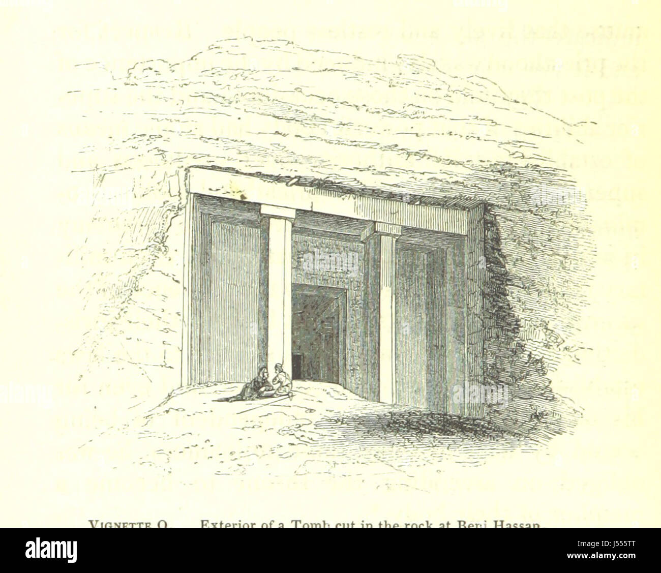 Questo set di tre volumi, *Manners and Customs of the Ancient Egiziani*, fornisce un'esplorazione approfondita della vita quotidiana, dei costumi e delle pratiche culturali dell'antico Egitto. L'opera è illustrata con disegni dettagliati, offrendo una vivida rappresentazione della civiltà egizia. Foto Stock