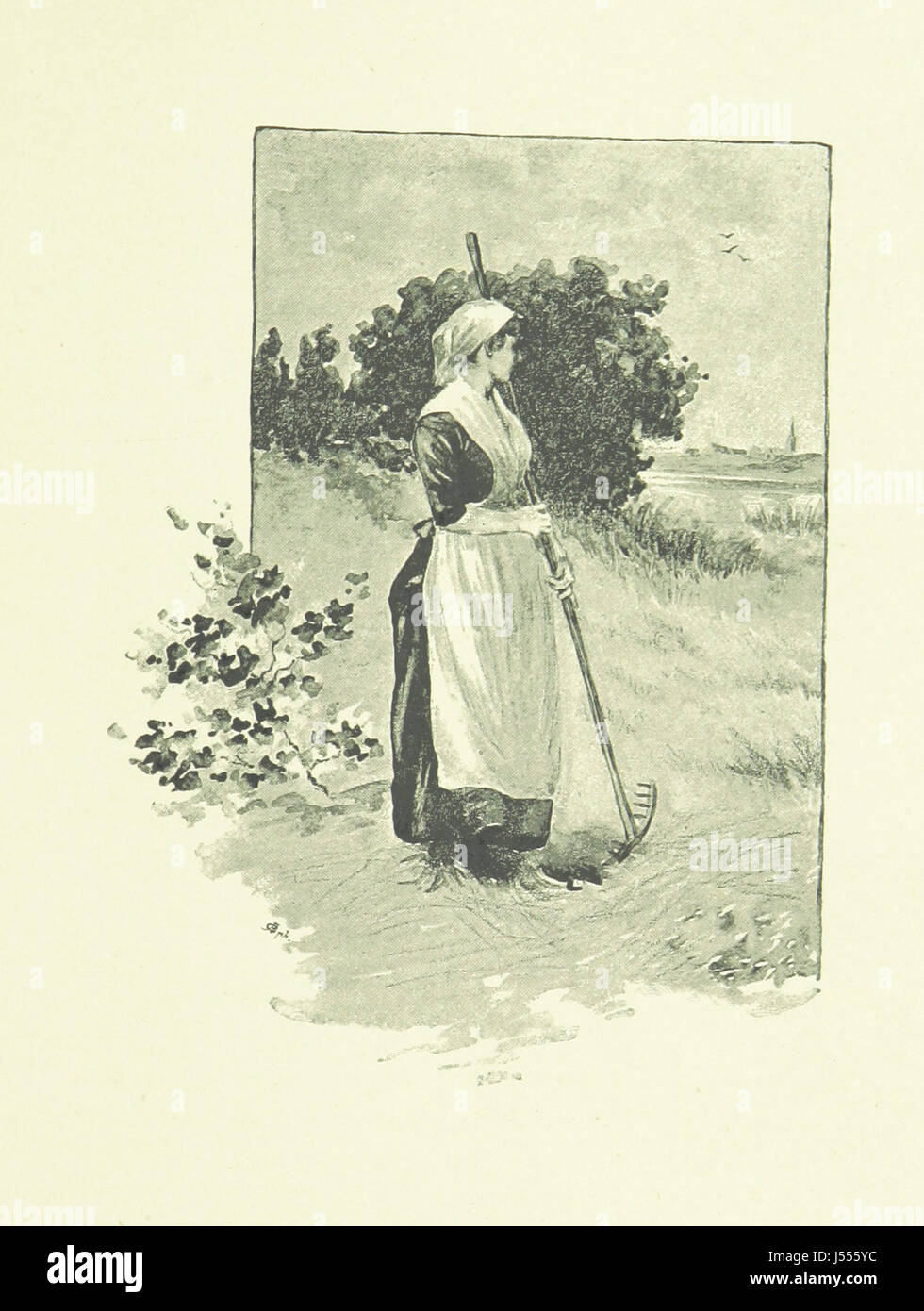 Immagine presa da pagina 79 del 'Preferiti ballate. Con la musica e le illustrazioni ..." Foto Stock