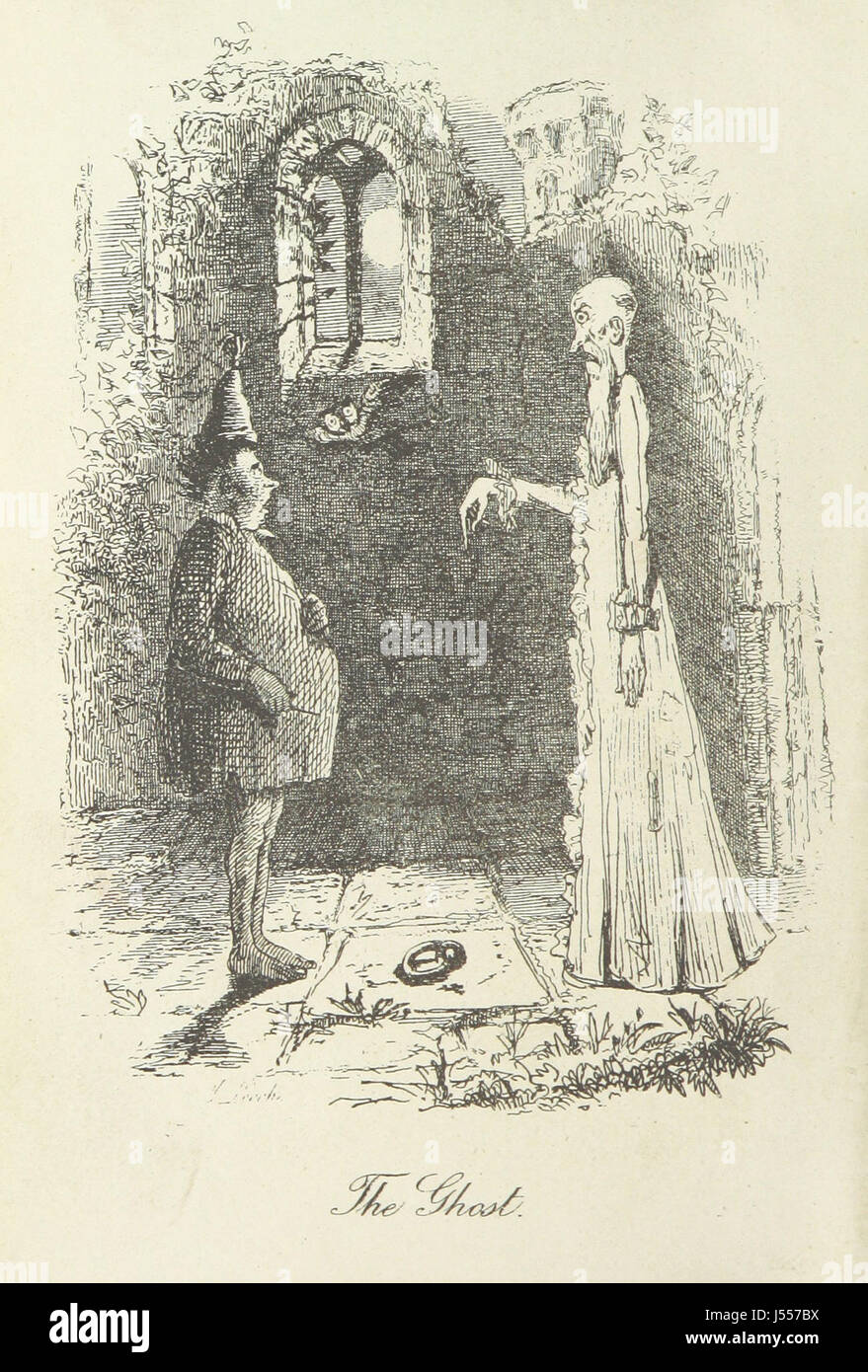 [L'Ingoldsby Legends ... Con sessanta illustrazioni di George Cruikshank, John Leech, e John Tenniel.] Foto Stock