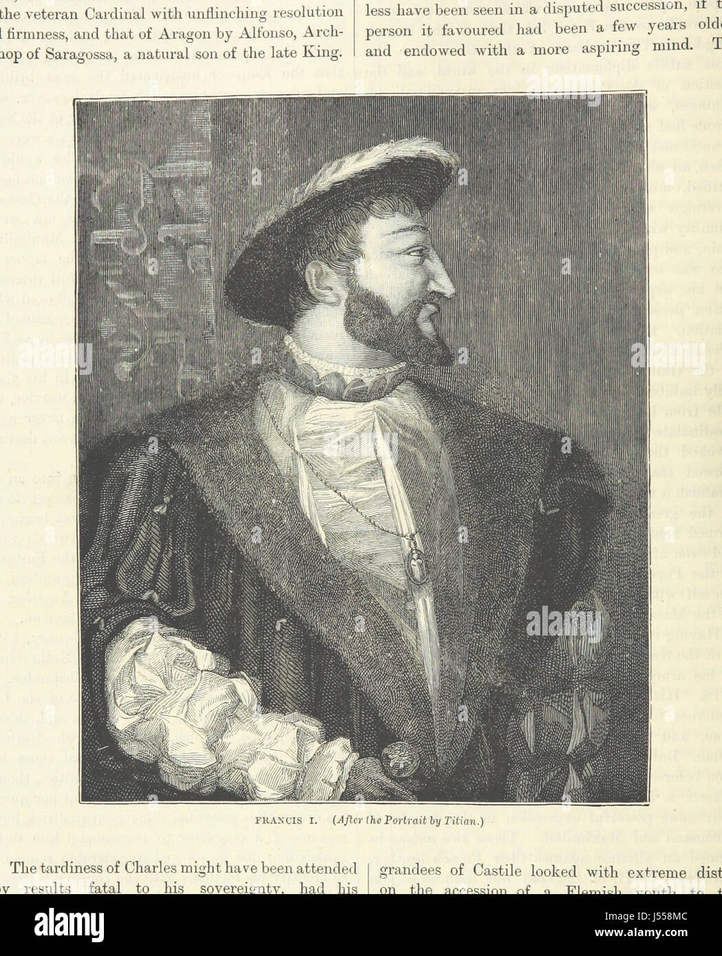 Una pagina di "Cassell Illustrated Universal History", un'opera storica completa con illustrazioni di tutta la storia globale. Foto Stock