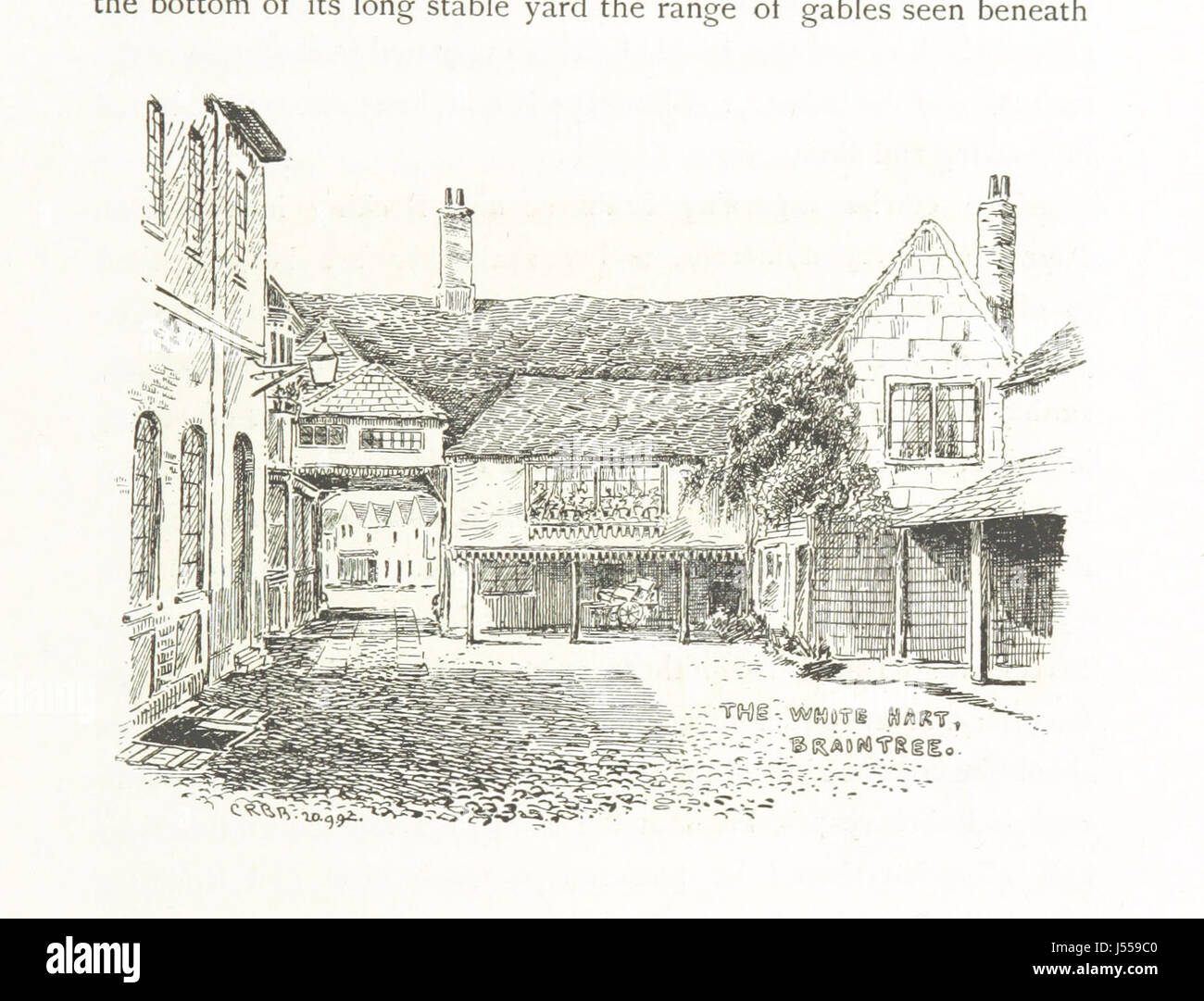 Un libro intitolato *Essex: Autostrade, strade e vie navigabili* di C. B. R. Barrett, esplorando le strade, i sentieri e i corsi d'acqua dell'Essex, in Inghilterra, attraverso descrizioni scritte e illustrazioni. Foto Stock