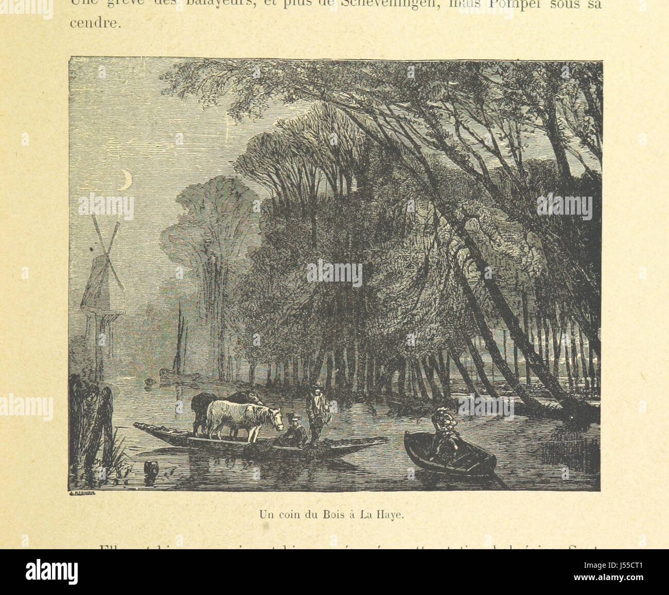 Questo titolo francese si traduce in "olandese e olandese in natura... Lavoro illustrato." Si riferisce probabilmente a uno studio storico o naturale focalizzato sul popolo olandese, la cultura o l'ambiente durante il periodo. Foto Stock