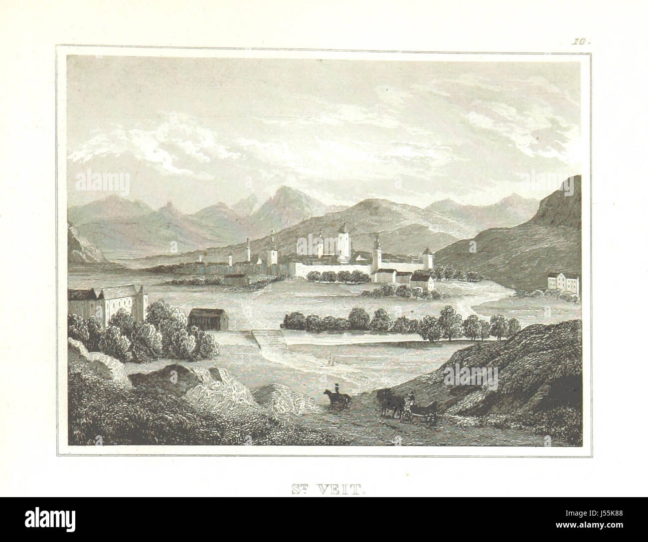 Questo titolo tedesco si traduce in 'l'Impero austriaco... Con molte aggiunte artistiche,' riferendosi a un'opera storica che include rappresentazioni artistiche dell'Impero austriaco. Foto Stock