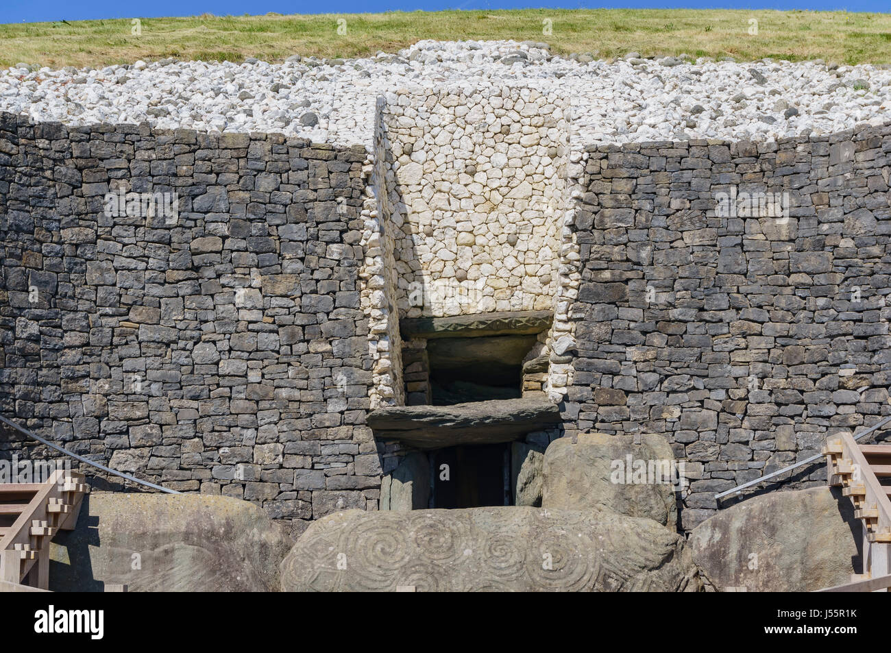 Lo storico fiume Boyne Valley - Bru na Boinne dell Irlanda, nella contea di Meath Foto Stock