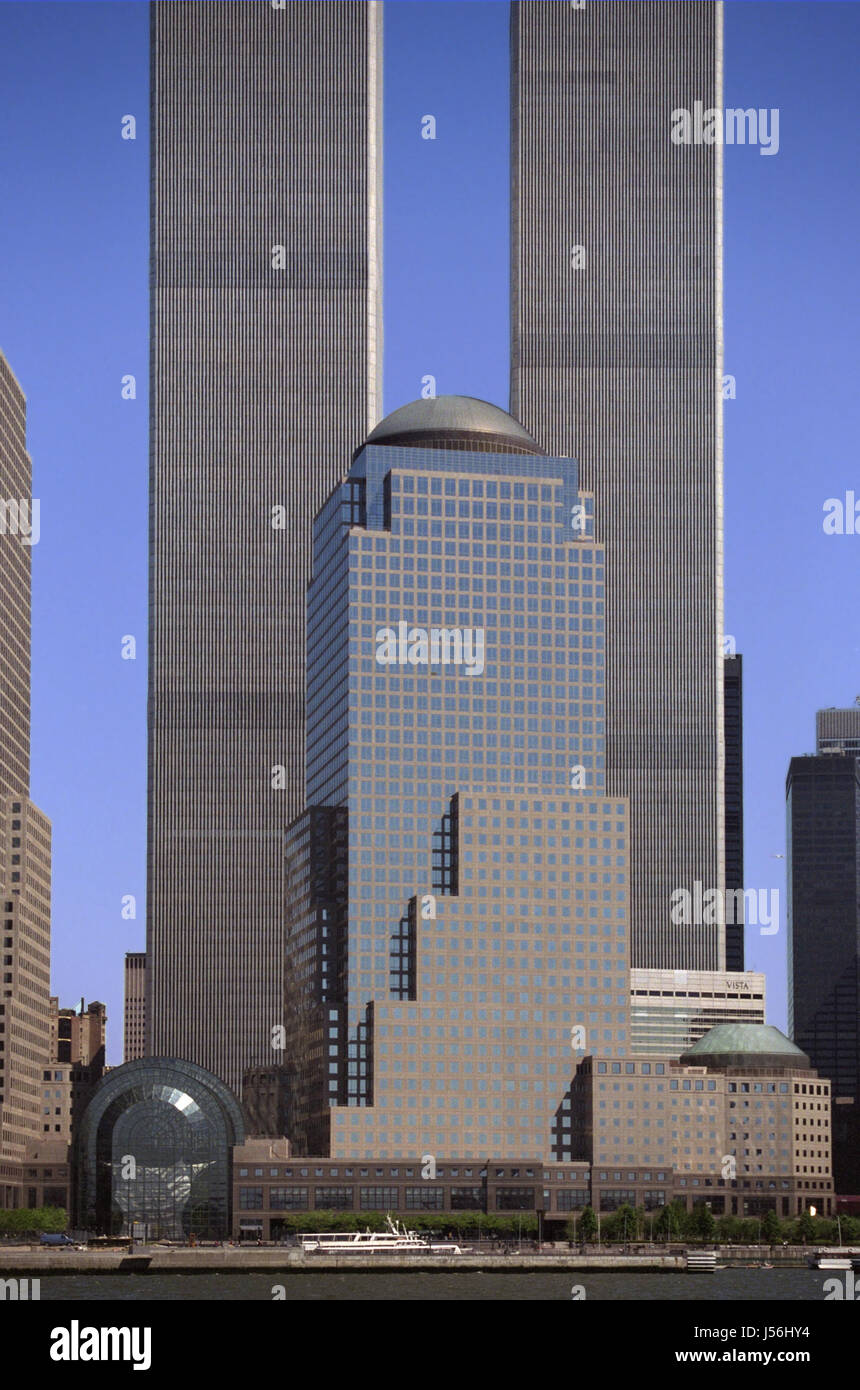 Skyline,storia,new york,wtc,world trade center,manhatten,geschichte,doku Foto Stock