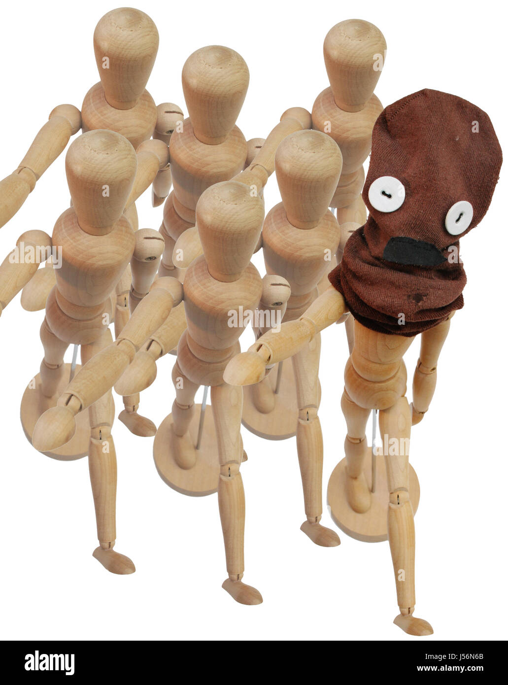 ala destra-4 Foto Stock