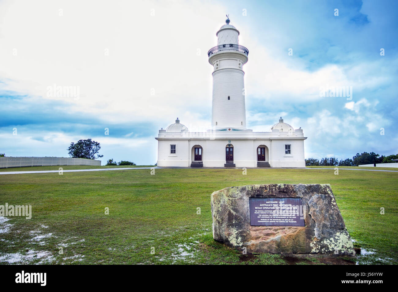 Faro di Macquarie New South Wales Sydney Australien Foto Stock