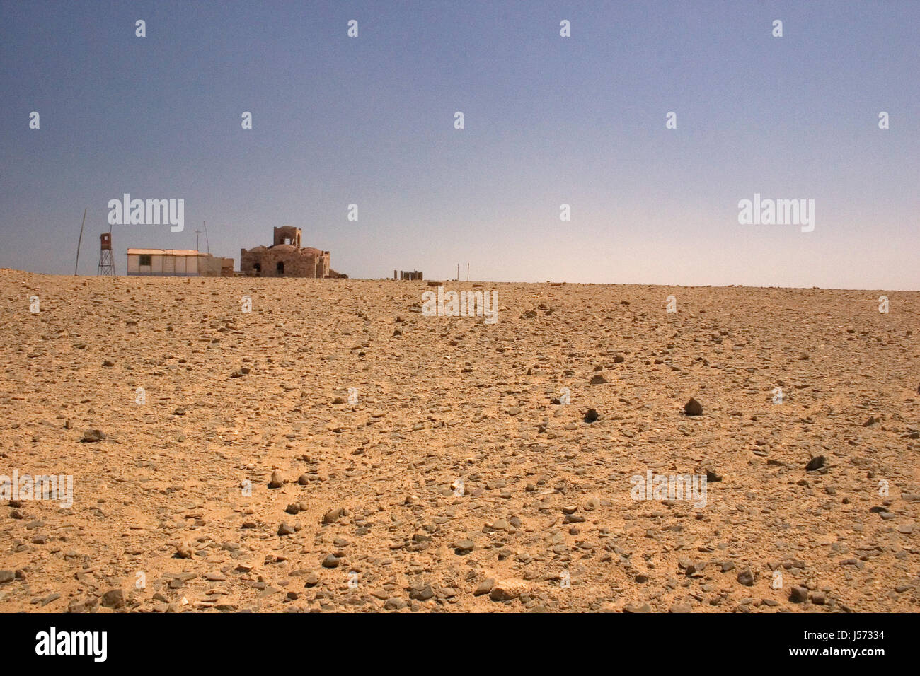 Abitazione deserta,Egitto Foto Stock