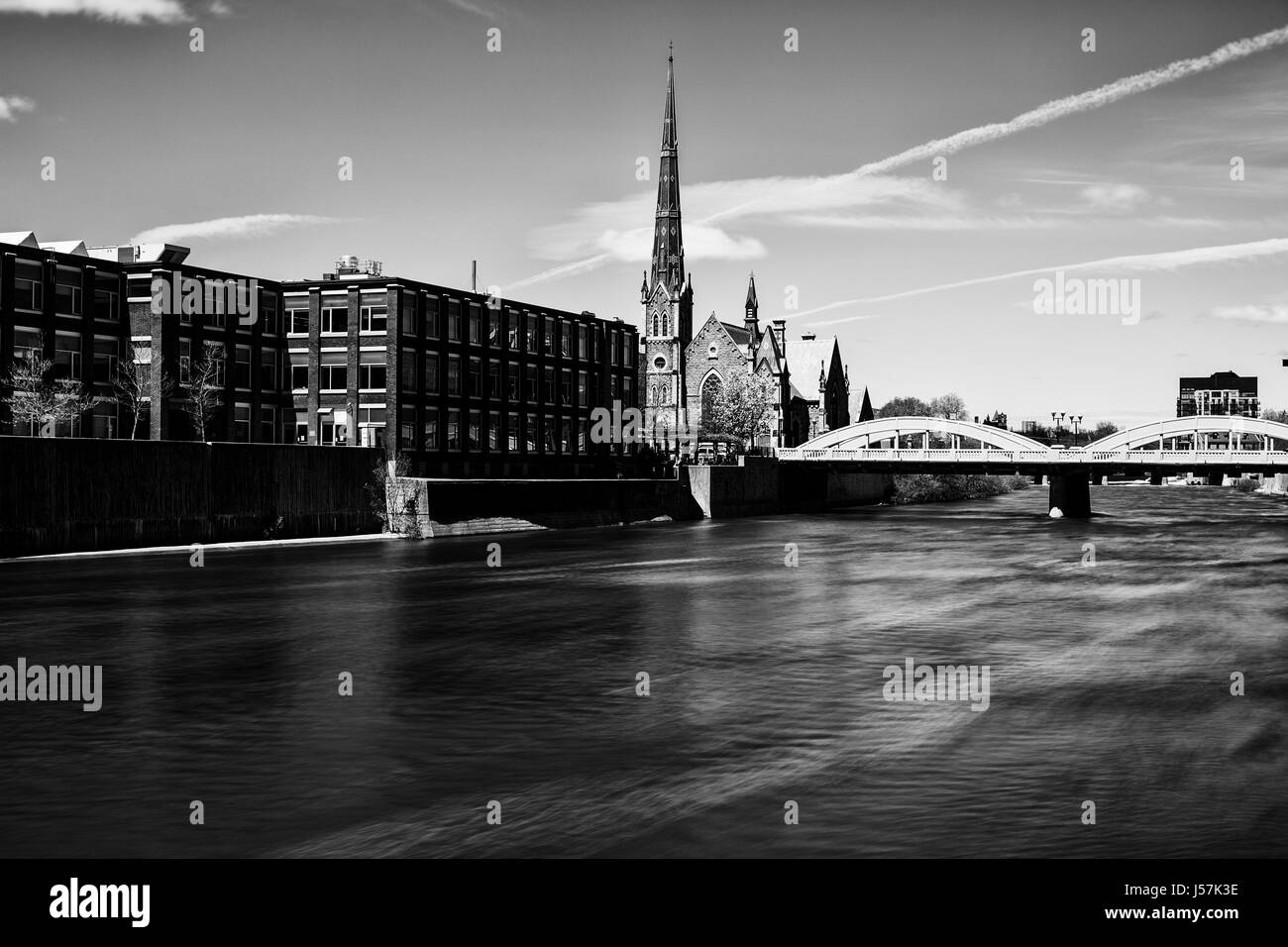 Skyline Cambridge (GALT) Ontario Canada Foto Stock