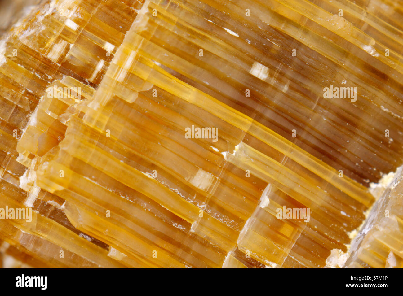 Vicino la fotografia di un quarzo (biossido di silicio) cristalli. L'Europa, Polonia, Santa Croce montagne. Foto Stock
