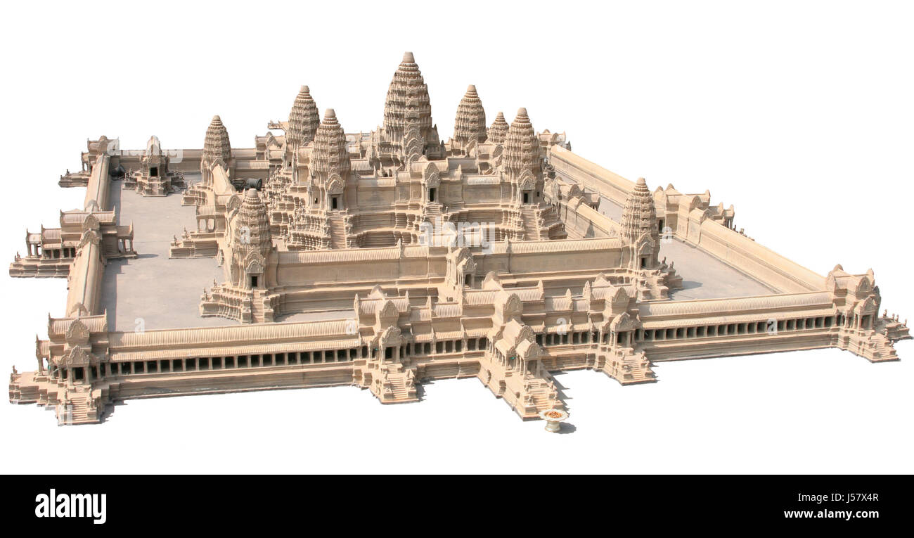 Modello Angkor Wat Foto Stock