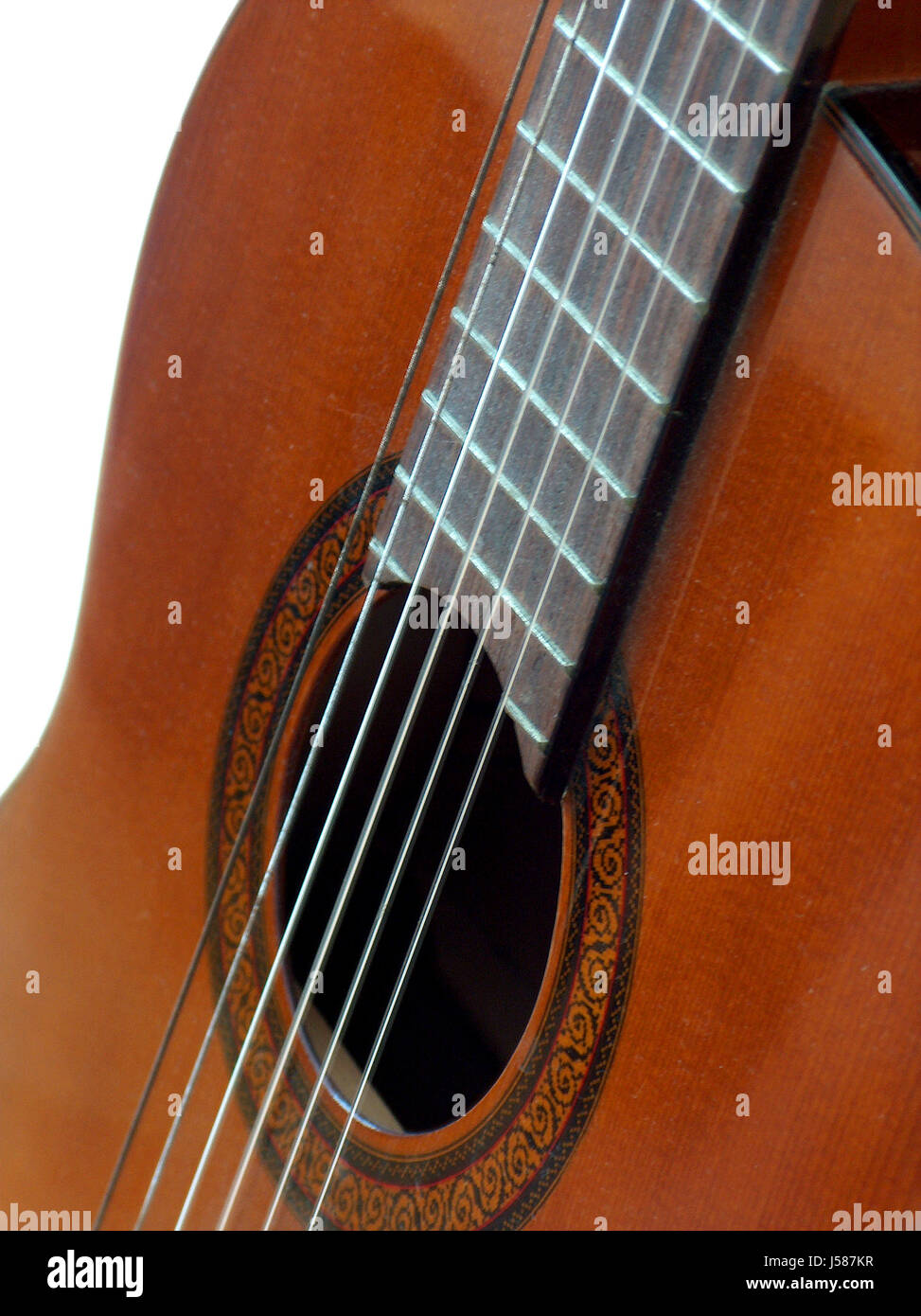 Macro Close-up di ammissione macro vista ravvicinata musica strumenti di musica classica Foto Stock