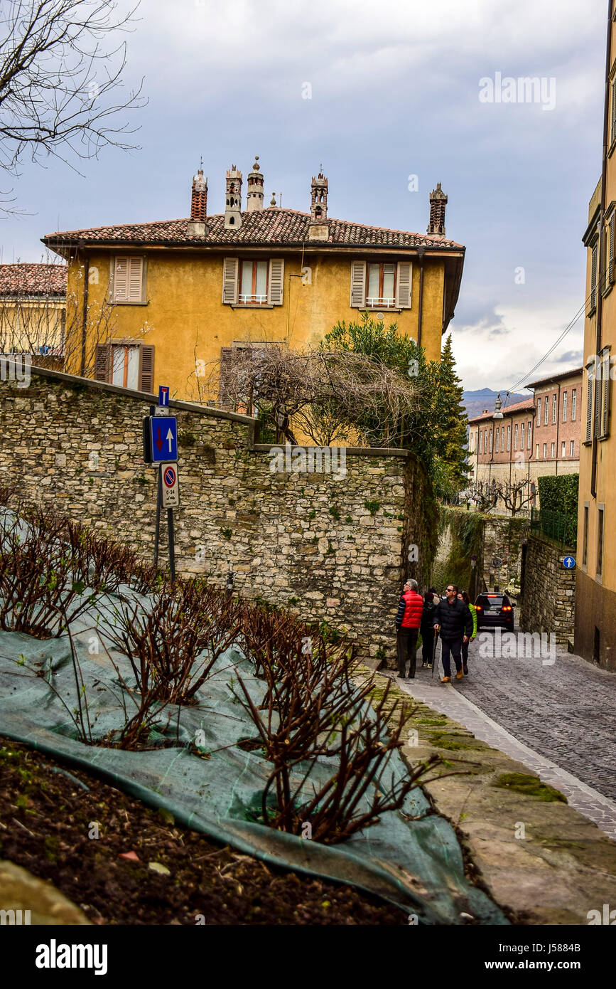 Bergamo, Lombardia, Italia Foto Stock