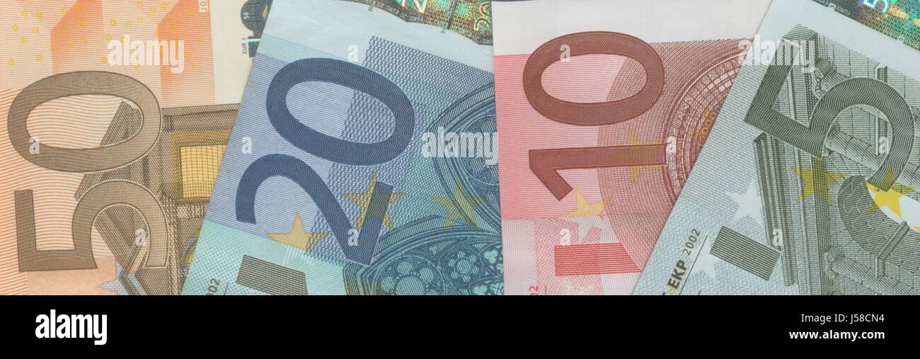 Fornitura salvare poster acquistare finanziare cartolina colore pocket money potere di acquisto Foto Stock