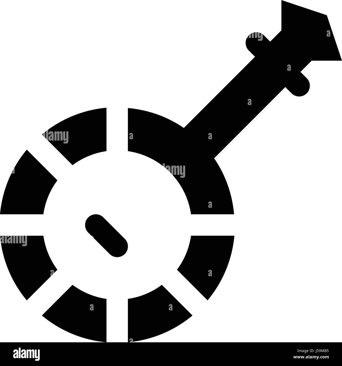 Banjo Illustrazione Vettoriale