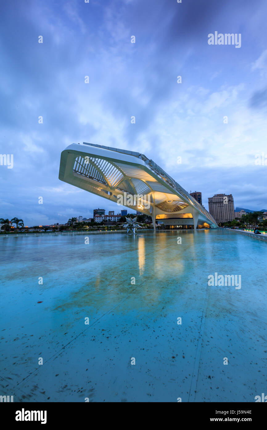 Museo di domani e di Rio de Janeiro Foto Stock