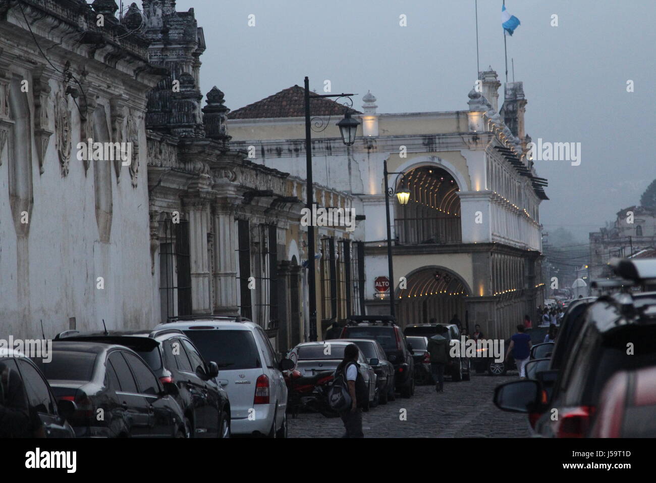 Antigua la sera Foto Stock