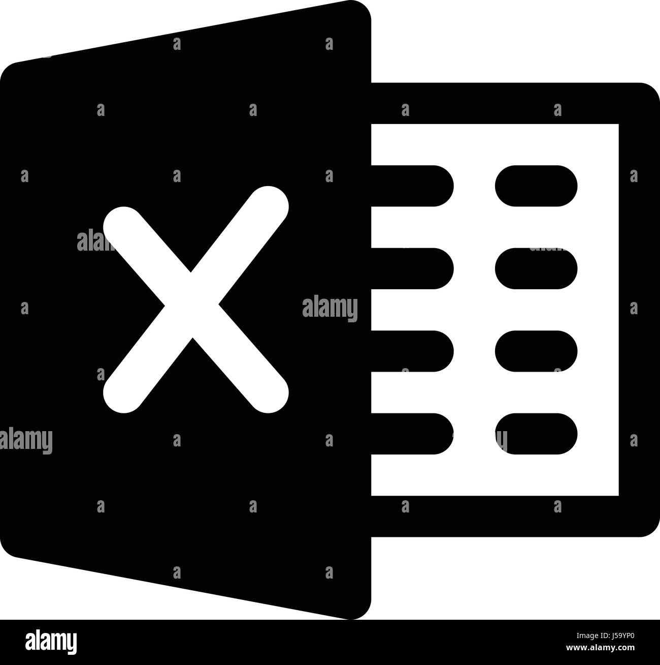 Microsoft excel Illustrazione Vettoriale