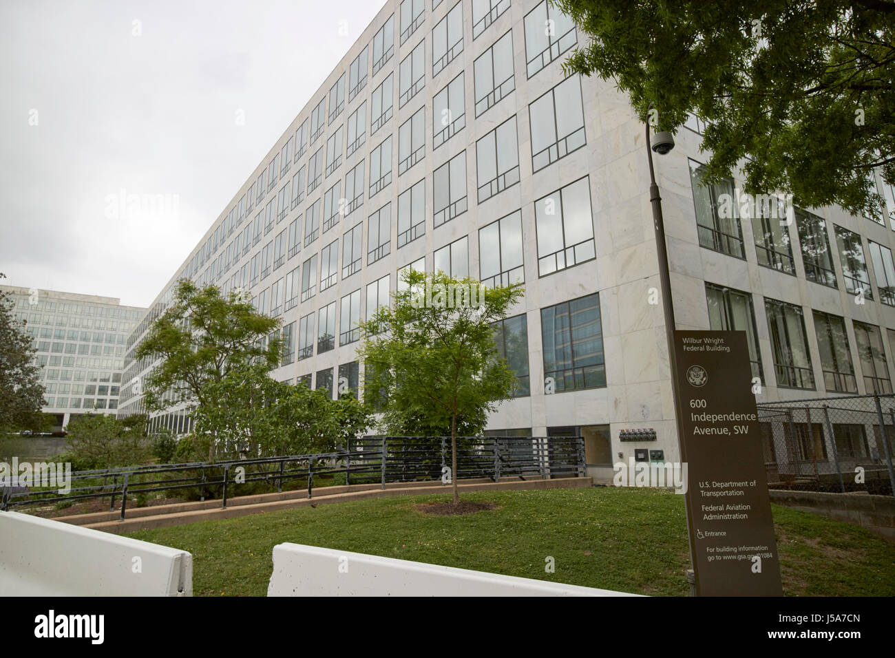 Wilbur Wright edificio federale dipartimento dei trasporti degli Stati Uniti e la Federal Aviation Administration Washington DC USA Foto Stock