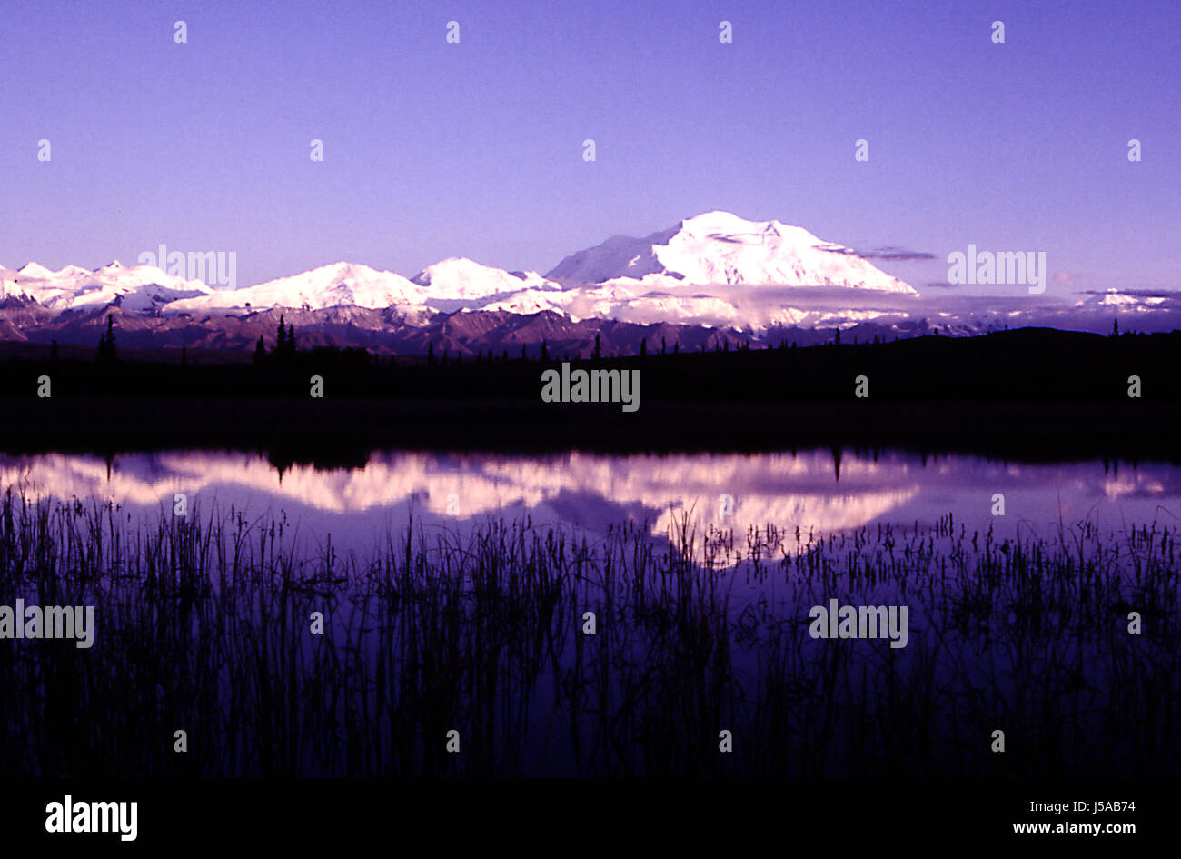 Lago di riflessione Foto Stock