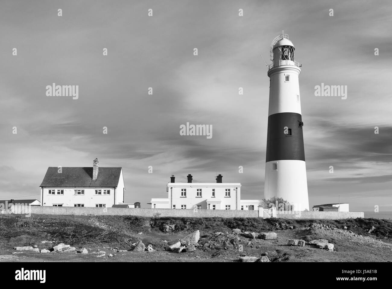 Faro di Portland Bill Foto Stock