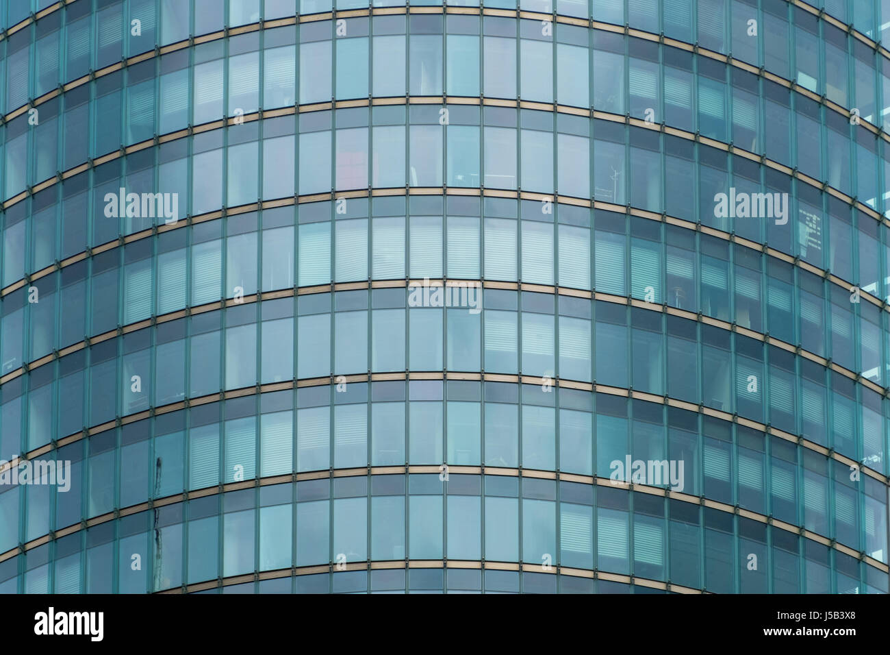 Grattacielo facciata di edificio , architettura moderna Foto Stock