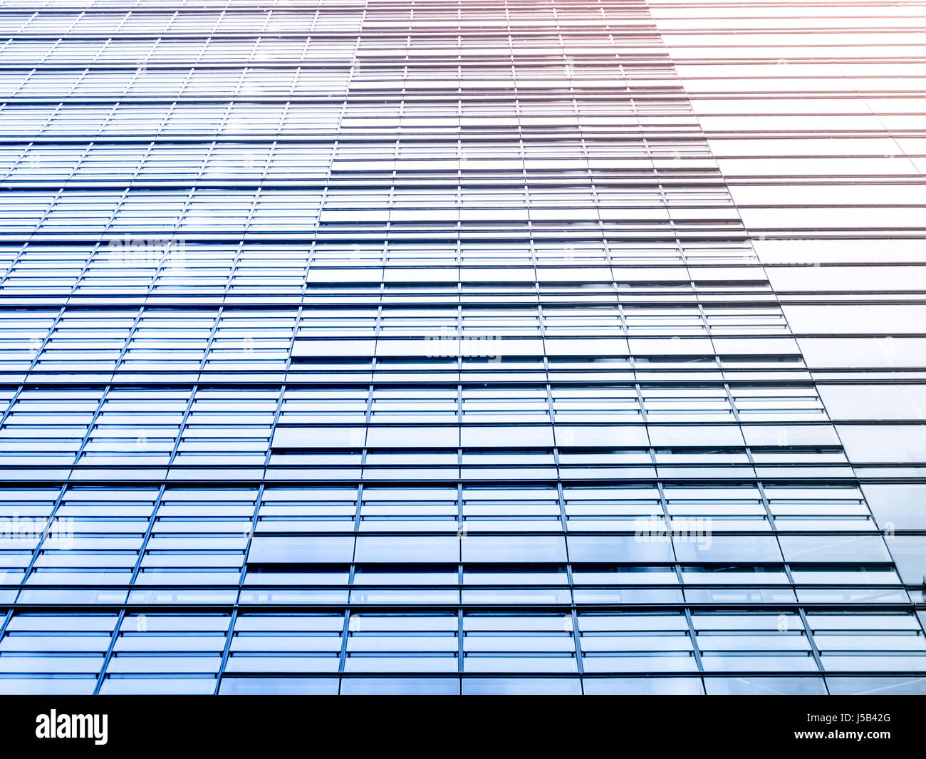 Grattacielo facciata di edificio , architettura moderna Foto Stock