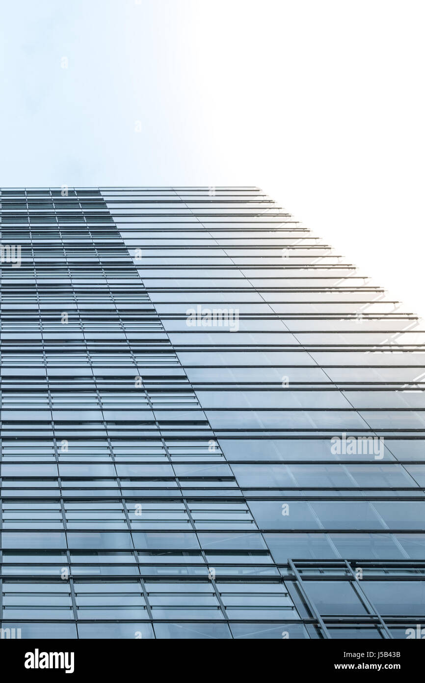 Grattacielo facciata di edificio , architettura moderna Foto Stock