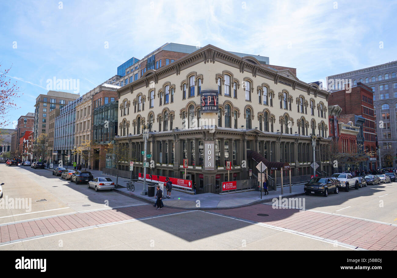 Spy Museum di Washington - Washington DC - COLUMBIA Foto Stock