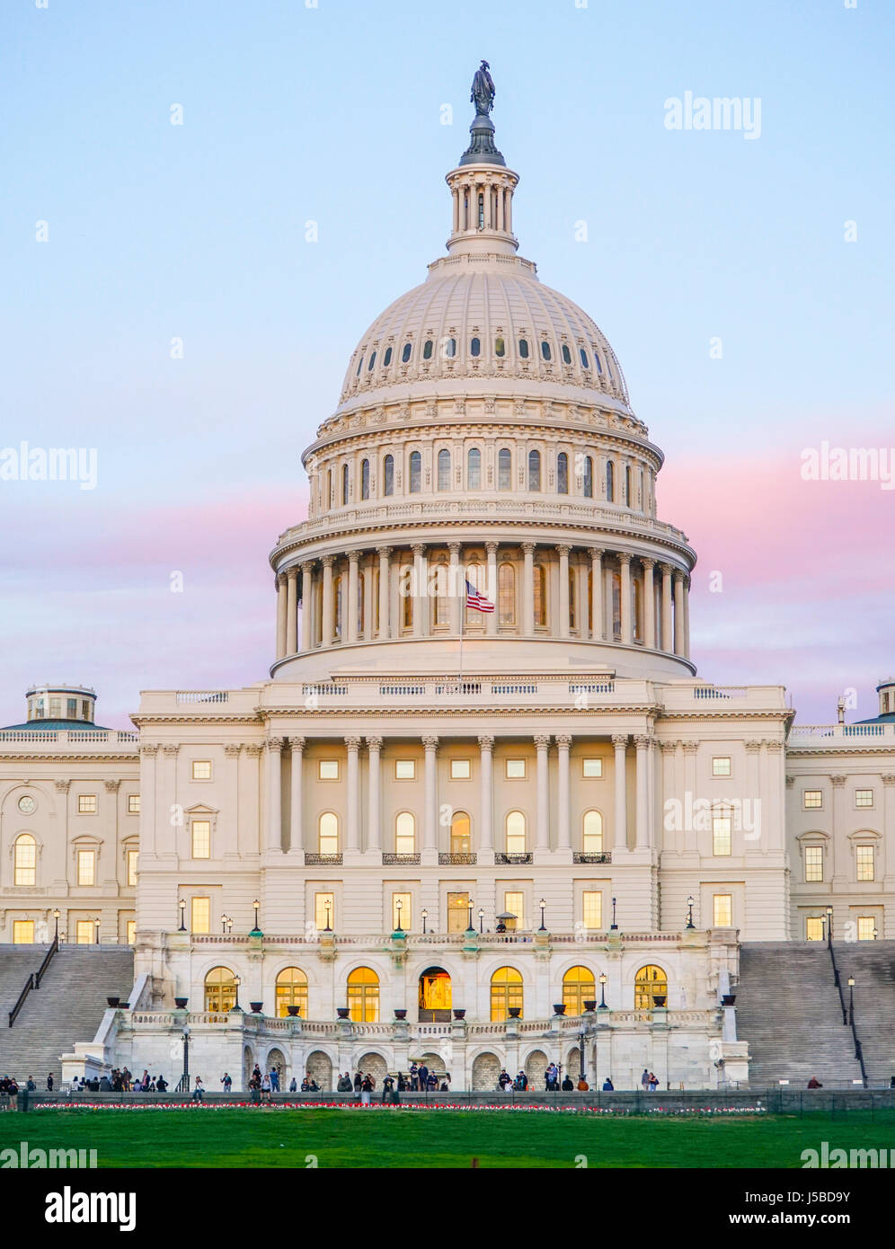 Campidoglio US - uno dei più famosi edifici nella città di Washington - Washington DC - COLUMBIA Foto Stock Campidoglio US - uno dei più famosi edifici nella città di Washington - Washington DC - COLUMBIA Foto Stock