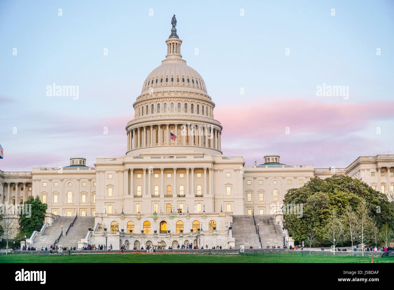 Campidoglio US - uno dei più famosi edifici nella città di Washington - Washington DC - COLUMBIA Foto Stock Campidoglio US - uno dei più famosi edifici nella città di Washington - Washington DC - COLUMBIA Foto Stock