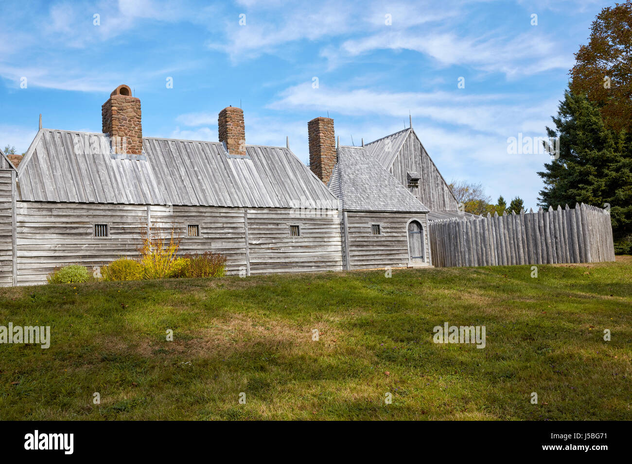 Port-Royal National Historic Site, Port Royal, Nova Scotia Foto Stock