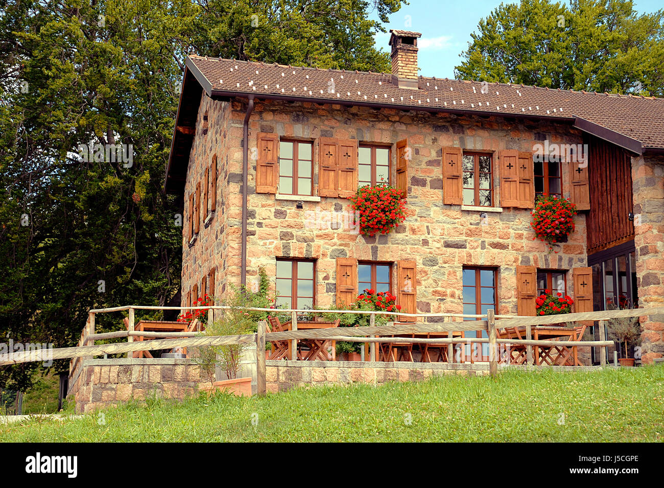 Hotel Ticino Foto Stock