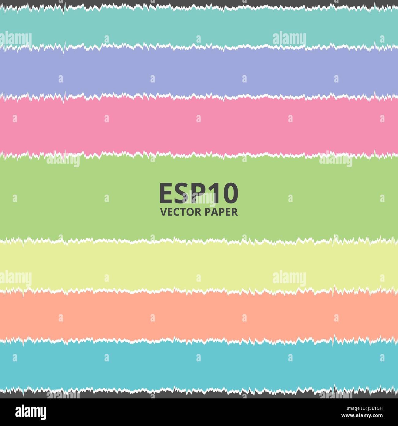 Presenza di frammenti di carta. Illustrazione Vettoriale. Illustrazione Vettoriale