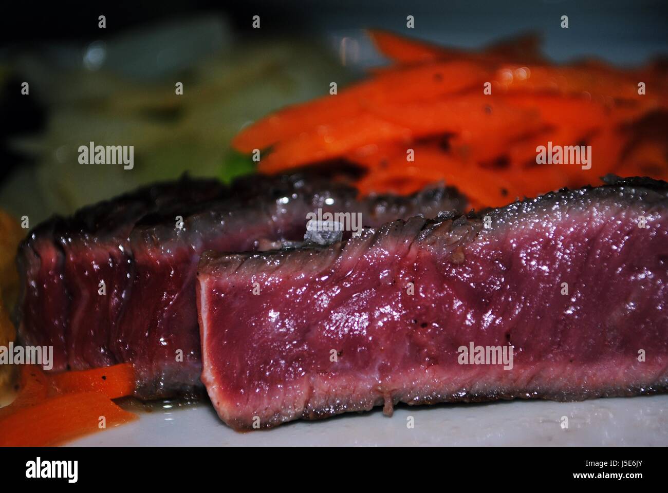 Steak - Cibo Aberdeen Angus Foto Stock