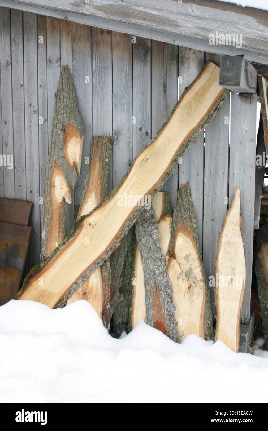 L'inverno,legno,Baviera,ghiaccio,frost,congelati,listelli,snow,lodge,hut,fssen Foto Stock