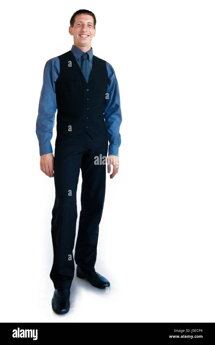 L'uomo 30plus montante Foto Stock