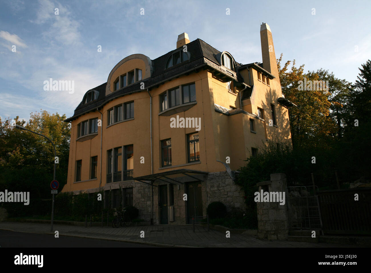 Costruzione casa sightseeing Germania Repubblica federale tedesca villa che vale la pena di vedere Foto Stock
