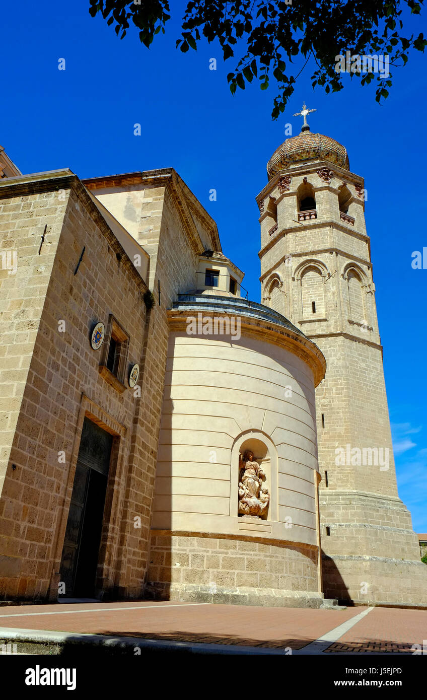 Cattedrale di Oristano, Sardegna, Italia Foto Stock