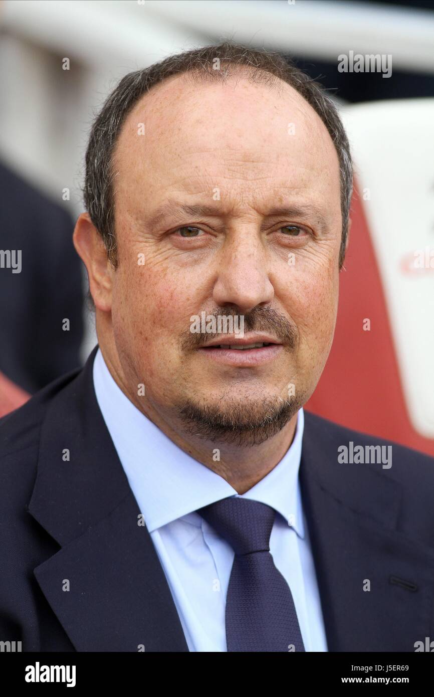 RAFAEL BENITEZ NAPOLI EMIRATES STADIUM LONDON REGNO UNITO 03 Agosto 2013 Foto Stock