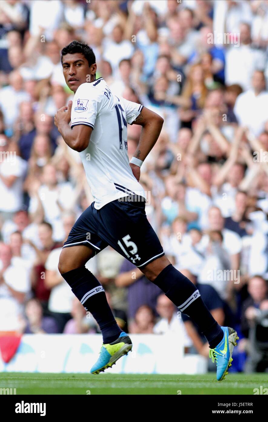 PAULINHO Tottenham Hotspur Londra Regno Unito 10 agosto 2013 Foto Stock