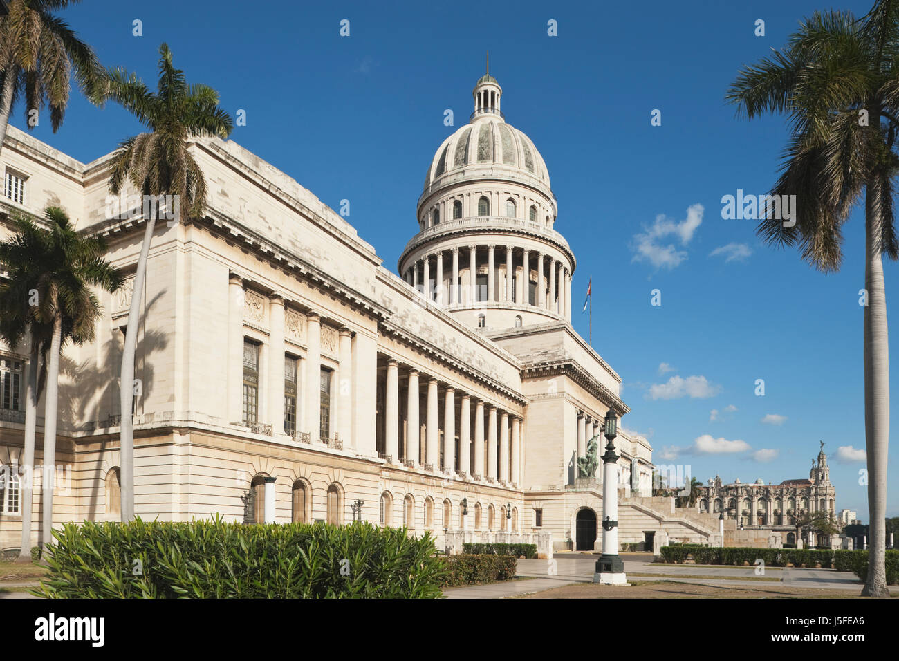 Capitale nazionale edificio, Capitolio Nacional, La Habana, Cuba Foto Stock
