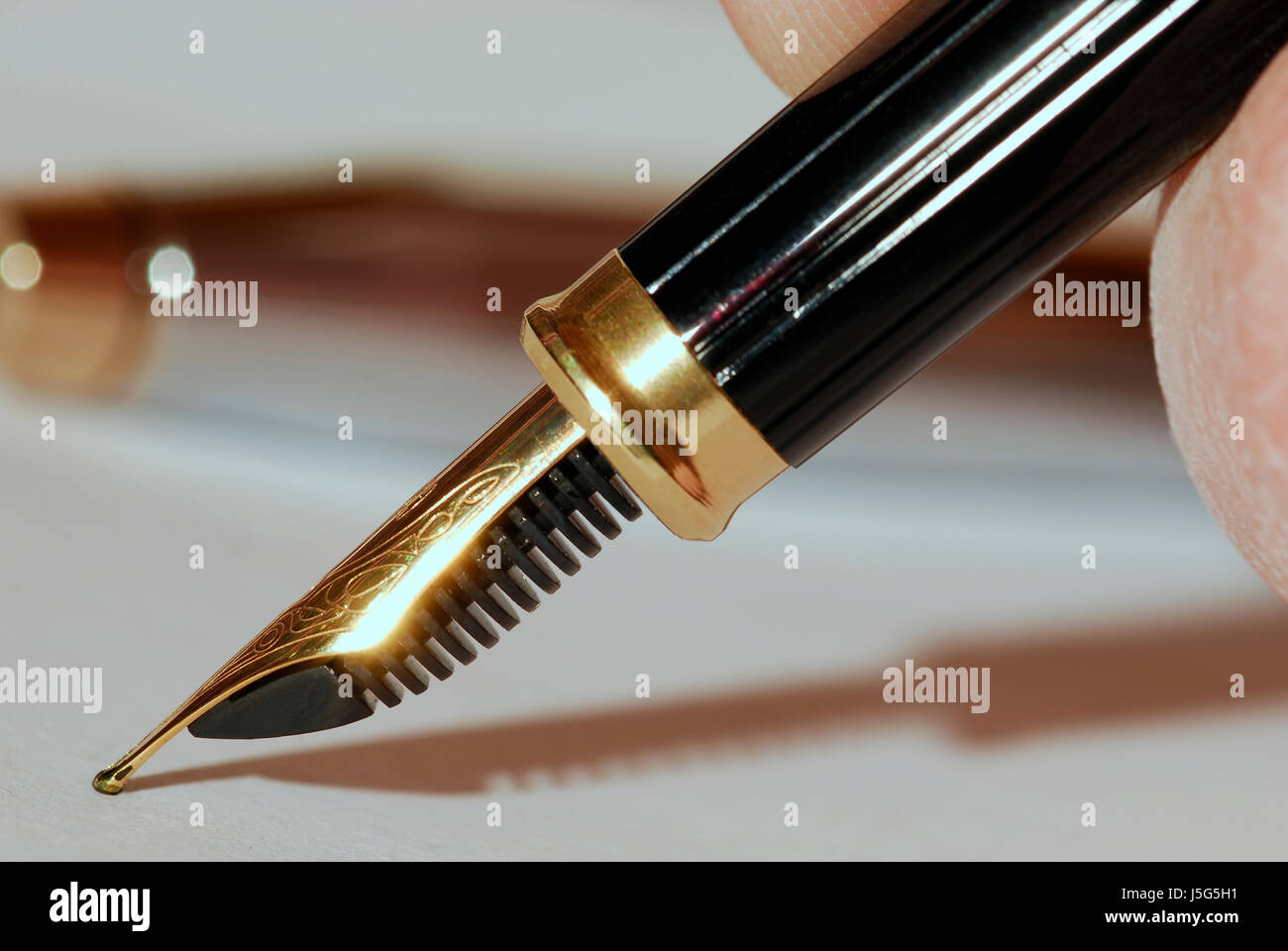 scrivere Foto Stock